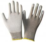 Luva Nylon  ESD  Carbon  PU  ( Par )